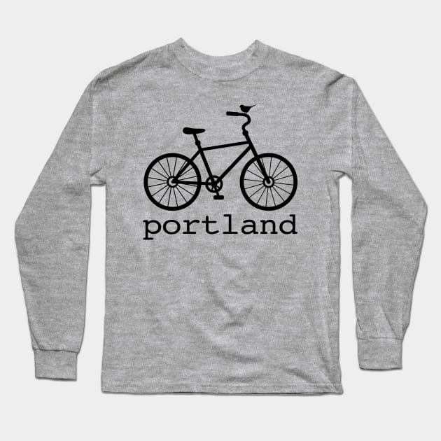 Portland Long Sleeve T-Shirt by Boogiebus